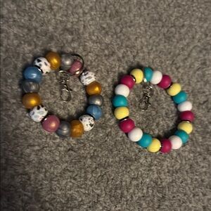 Colorful Beaded Kids Bracelets